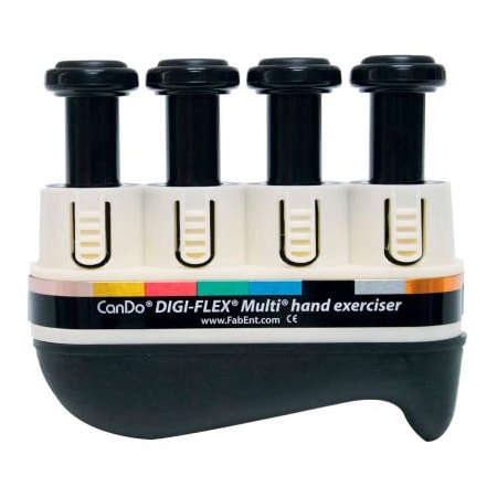 Fabrication Enterprises Digi-Flex Multi Hand Exerciser, Basic Starter Pack, Black, X-Heavy 674148